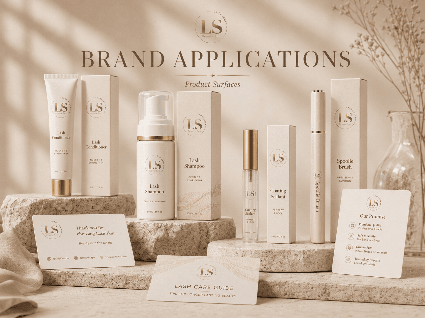 Lashiskin brand application overview